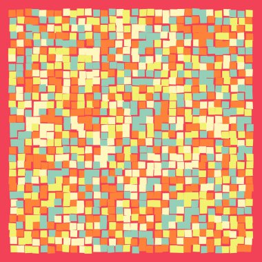 Ofset Quad üretken sanat arkaplan çizimi