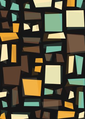 Ofset Quad üretken sanat arkaplan çizimi