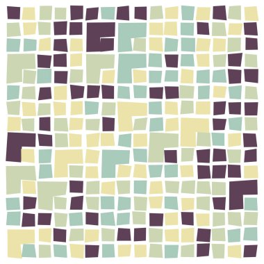 Ofset Quad üretken sanat arkaplan çizimi