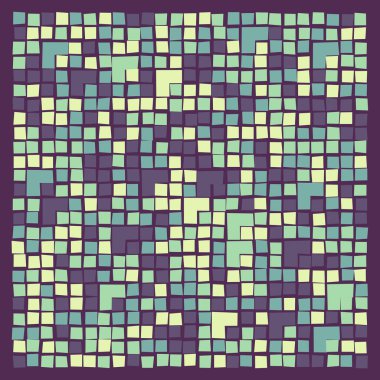 Ofset Quad üretken sanat arkaplan çizimi