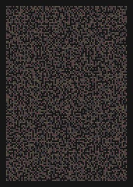 Ofset Quad üretken sanat arkaplan çizimi