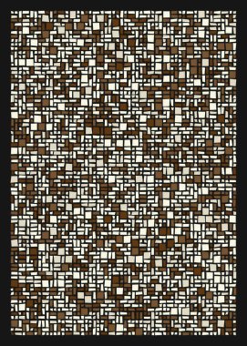 Ofset Quad üretken sanat arkaplan çizimi