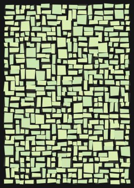 Ofset Quad üretken sanat arkaplan çizimi