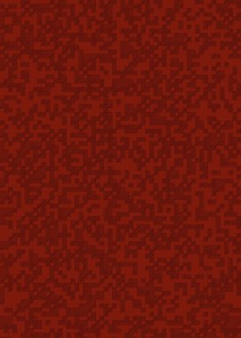 Edward Zajec 'in 1971' deki Il Cubo 'sunun uygulanması. Esasen 8 taştan oluşan bir Truchet fayans seti ve yerleştirme sanatı illüstrasyonu için kurallar