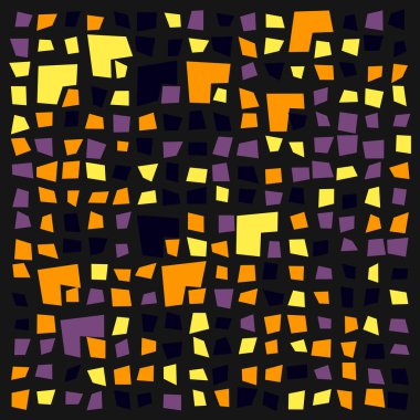 Ofset Quad üretken sanat arkaplan çizimi