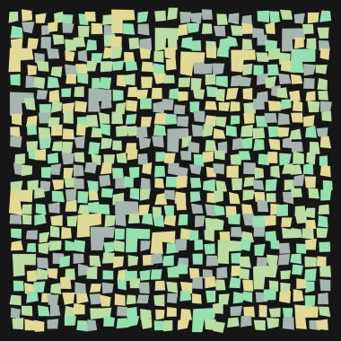 Ofset Quad üretken sanat arkaplan çizimi