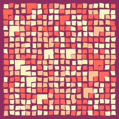 Ofset Quad üretken sanat arkaplan çizimi