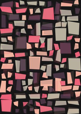 Ofset Quad üretken sanat arkaplan çizimi