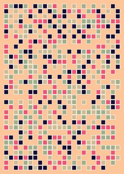 Ofset Quad üretken sanat arkaplan çizimi