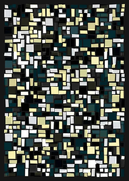 Ofset Quad üretken sanat arkaplan çizimi