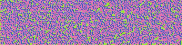 Edward Zajec 'in 1971' deki Il Cubo 'sunun uygulanması. Esasen 8 taştan oluşan bir Truchet fayans seti ve yerleştirme sanatı illüstrasyonu için kurallar