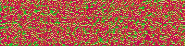 Edward Zajec 'in 1971' deki Il Cubo 'sunun uygulanması. Esasen 8 taştan oluşan bir Truchet fayans seti ve yerleştirme sanatı illüstrasyonu için kurallar