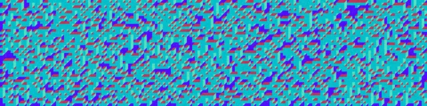 Edward Zajec 'in 1971' deki Il Cubo 'sunun uygulanması. Esasen 8 taştan oluşan bir Truchet fayans seti ve yerleştirme sanatı illüstrasyonu için kurallar