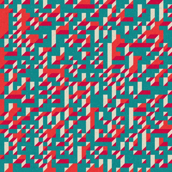 Edward Zajec 'in 1971' deki Il Cubo 'sunun uygulanması. Esasen 8 taştan oluşan bir Truchet fayans seti ve yerleştirme sanatı illüstrasyonu için kurallar