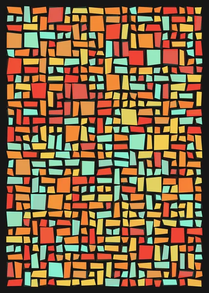 Ofset Quad üretken sanat arkaplan çizimi