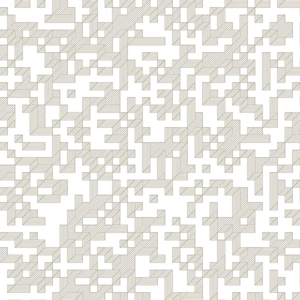 Edward Zajec 'in 1971' deki Il Cubo 'sunun uygulanması. Esasen 8 taştan oluşan bir Truchet fayans seti ve yerleştirme sanatı illüstrasyonu için kurallar