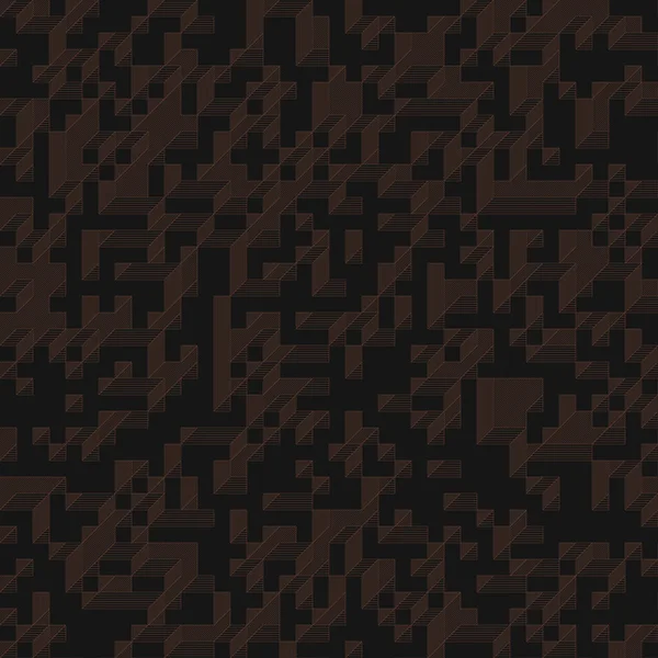 Edward Zajec 'in 1971' deki Il Cubo 'sunun uygulanması. Esasen 8 taştan oluşan bir Truchet fayans seti ve yerleştirme sanatı illüstrasyonu için kurallar