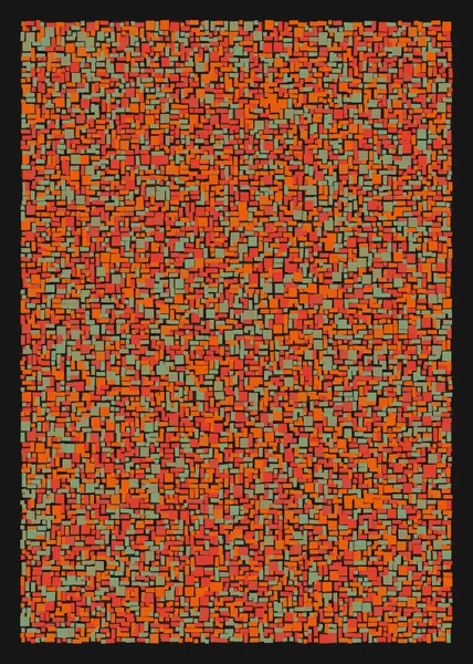 Ofset Quad üretken sanat arkaplan çizimi