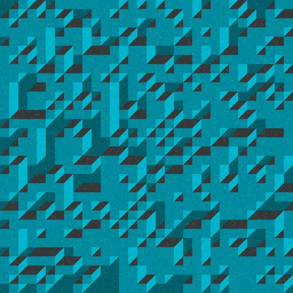 Edward Zajec 'in 1971' deki Il Cubo 'sunun uygulanması. Esasen 8 taştan oluşan bir Truchet fayans seti ve yerleştirme sanatı illüstrasyonu için kurallar