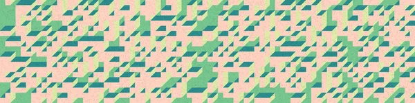 Edward Zajec 'in 1971' deki Il Cubo 'sunun uygulanması. Esasen 8 taştan oluşan bir Truchet fayans seti ve yerleştirme sanatı illüstrasyonu için kurallar