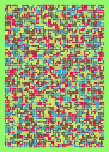 Ofset Quad üretken sanat arkaplan çizimi
