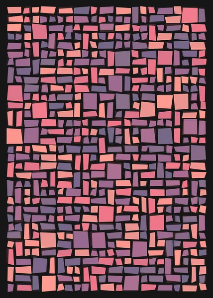 Ofset Quad üretken sanat arkaplan çizimi