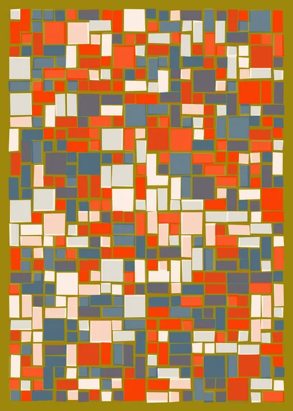 Ofset Quad üretken sanat arkaplan çizimi