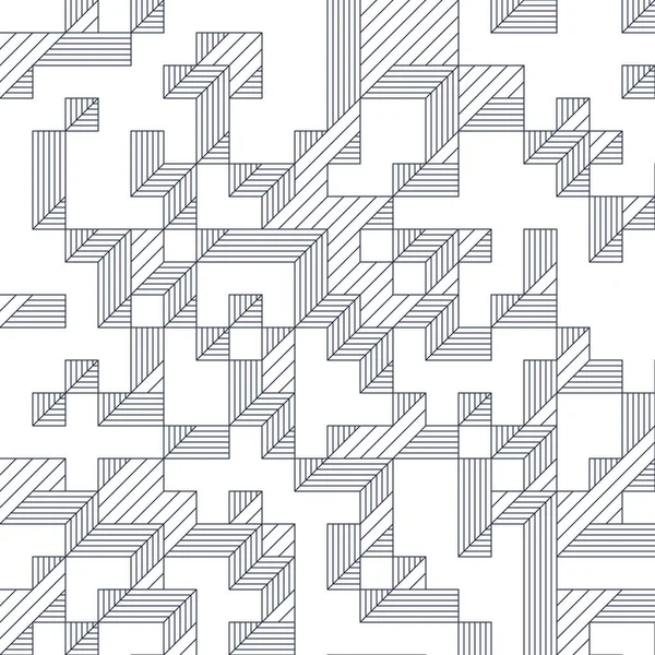 Mise Œuvre Cubo Edward Zajec Partir 1971 Essentiellement Ensemble Tuiles — Image vectorielle