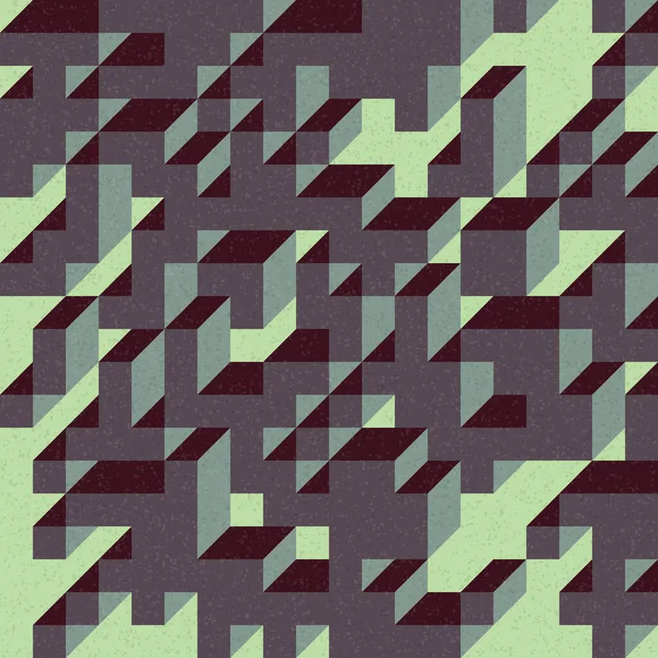 Edward Zajec 'in 1971' deki Il Cubo 'sunun uygulanması. Esasen 8 taştan oluşan bir Truchet fayans seti ve yerleştirme sanatı illüstrasyonu için kurallar