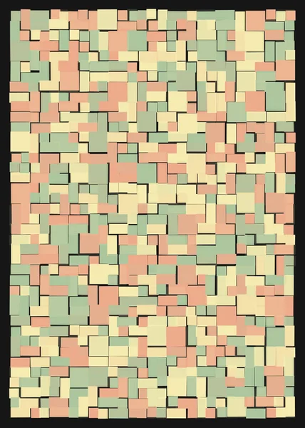 Ofset Quad üretken sanat arkaplan çizimi