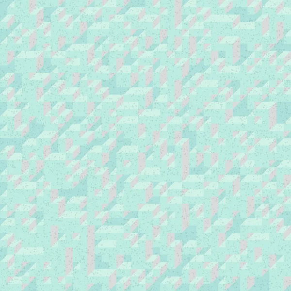 Edward Zajec 'in 1971' deki Il Cubo 'sunun uygulanması. Esasen 8 taştan oluşan bir Truchet fayans seti ve yerleştirme sanatı illüstrasyonu için kurallar