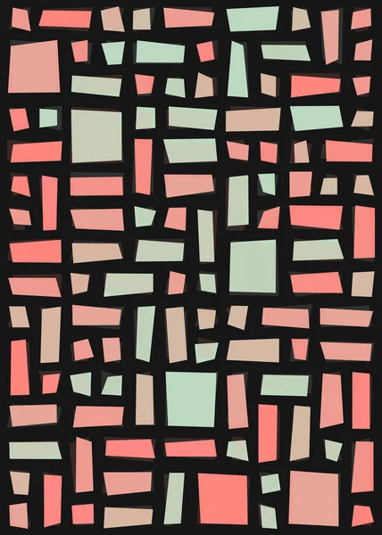 Ofset Quad üretken sanat arkaplan çizimi