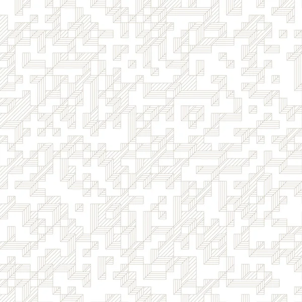 Edward Zajec 'in 1971' deki Il Cubo 'sunun uygulanması. Esasen 8 taştan oluşan bir Truchet fayans seti ve yerleştirme sanatı illüstrasyonu için kurallar