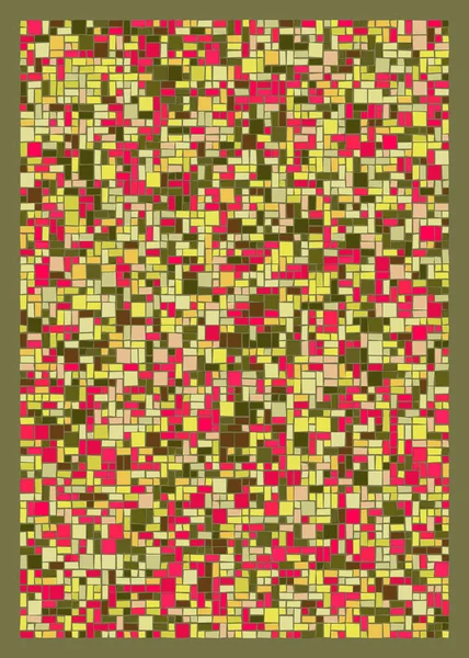 Ofset Quad üretken sanat arkaplan çizimi