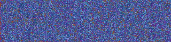 Edward Zajec 'in 1971' deki Il Cubo 'sunun uygulanması. Esasen 8 taştan oluşan bir Truchet fayans seti ve yerleştirme sanatı illüstrasyonu için kurallar