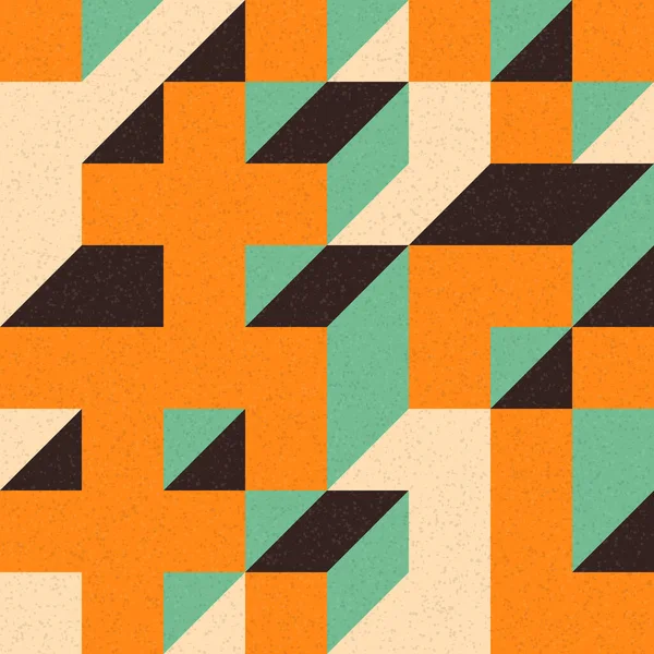 Edward Zajec 'in 1971' deki Il Cubo 'sunun uygulanması. Esasen 8 taştan oluşan bir Truchet fayans seti ve yerleştirme sanatı illüstrasyonu için kurallar