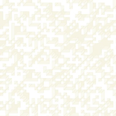 Edward Zajec 'in 1971' deki Il Cubo 'sunun uygulanması. Esasen 8 taştan oluşan bir Truchet fayans seti ve yerleştirme sanatı illüstrasyonu için kurallar