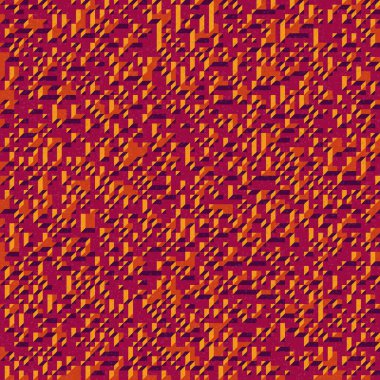 Edward Zajec 'in 1971' deki Il Cubo 'sunun uygulanması. Esasen 8 taştan oluşan bir Truchet fayans seti ve yerleştirme sanatı illüstrasyonu için kurallar