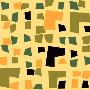 Ofset Quad üretken sanat arkaplan çizimi