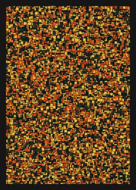Ofset Quad üretken sanat arkaplan çizimi