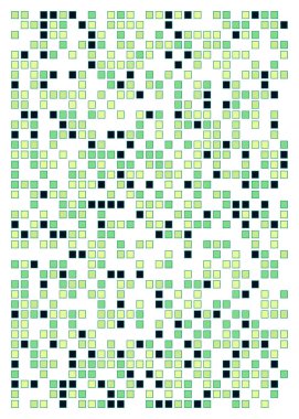 Ofset Quad üretken sanat arkaplan çizimi