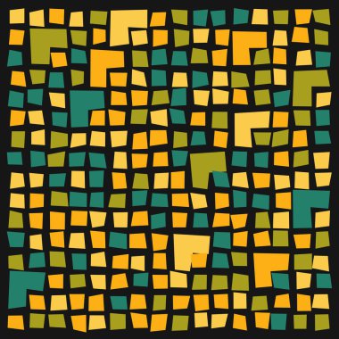 Ofset Quad üretken sanat arkaplan çizimi