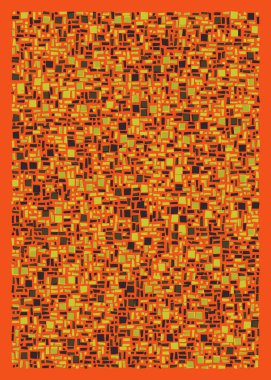 Ofset Quad üretken sanat arkaplan çizimi