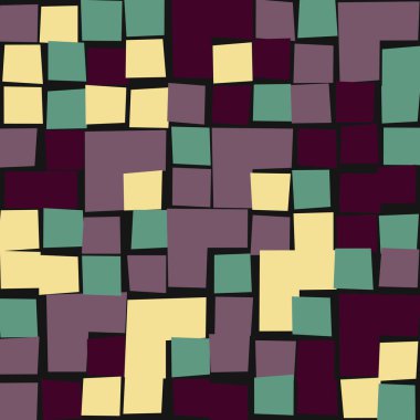 Ofset Quad üretken sanat arkaplan çizimi