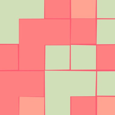 Ofset Quad üretken sanat arkaplan çizimi