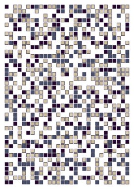 Ofset Quad üretken sanat arkaplan çizimi