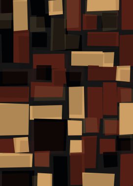 Ofset Quad üretken sanat arkaplan çizimi