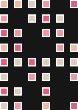 Ofset Quad üretken sanat arkaplan çizimi