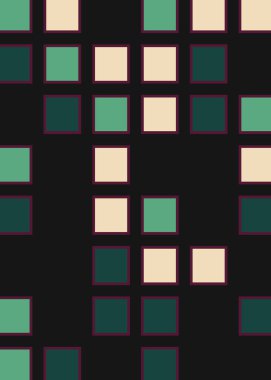 Ofset Quad üretken sanat arkaplan çizimi