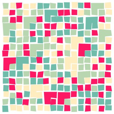 Ofset Quad üretken sanat arkaplan çizimi